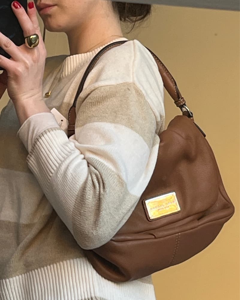 Marc Jacobs Brown Shoulder Bag - Image 1