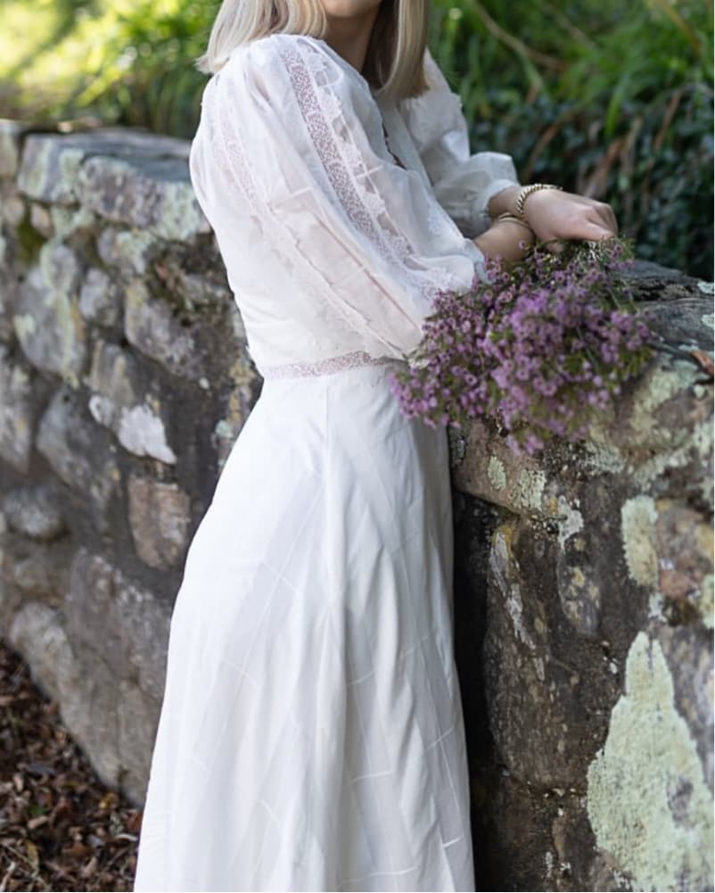 Acler Grampian Lace Trim Midi Dress - Image 4
