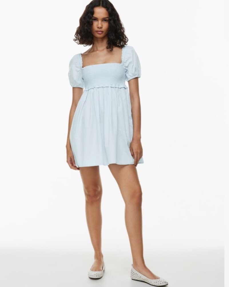 Aritzia Sunday Best Dress In Light Blue - Image 1