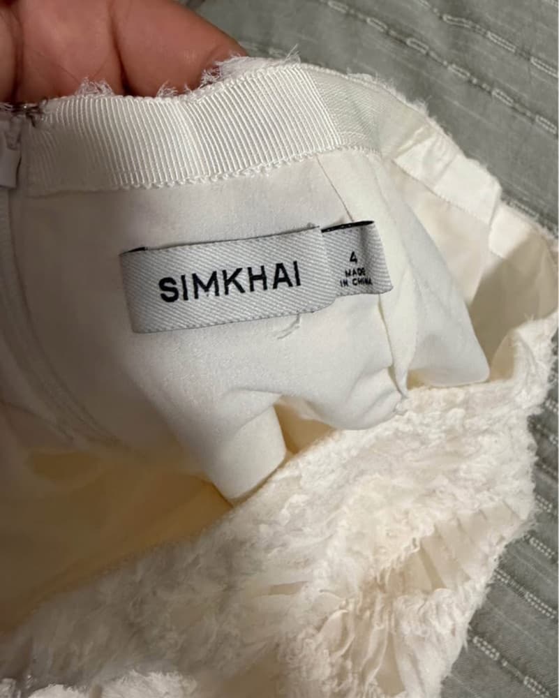 Simkhai White skirt - Image 2