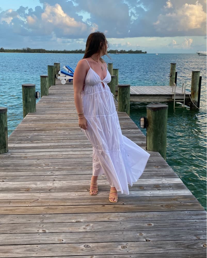 Staud White Maxi - Image 1