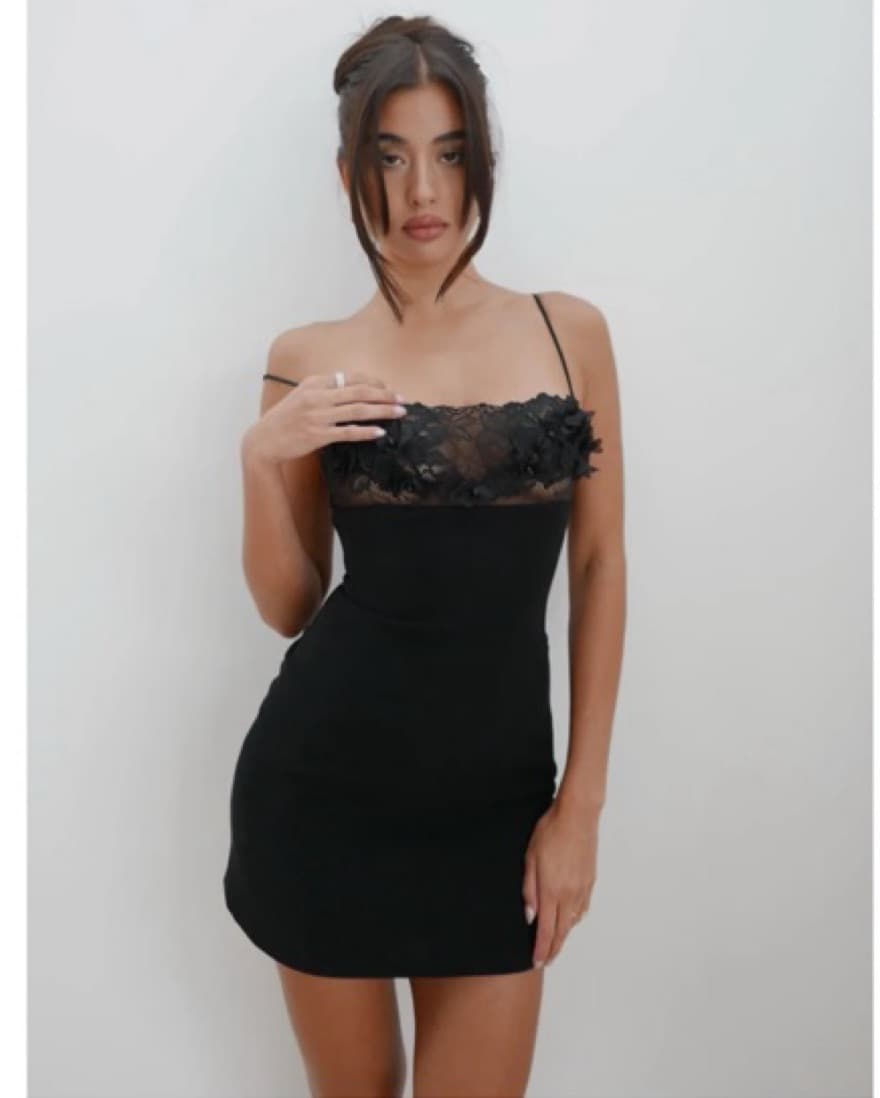 Mixedgals Black Mini Dress  - Image 1