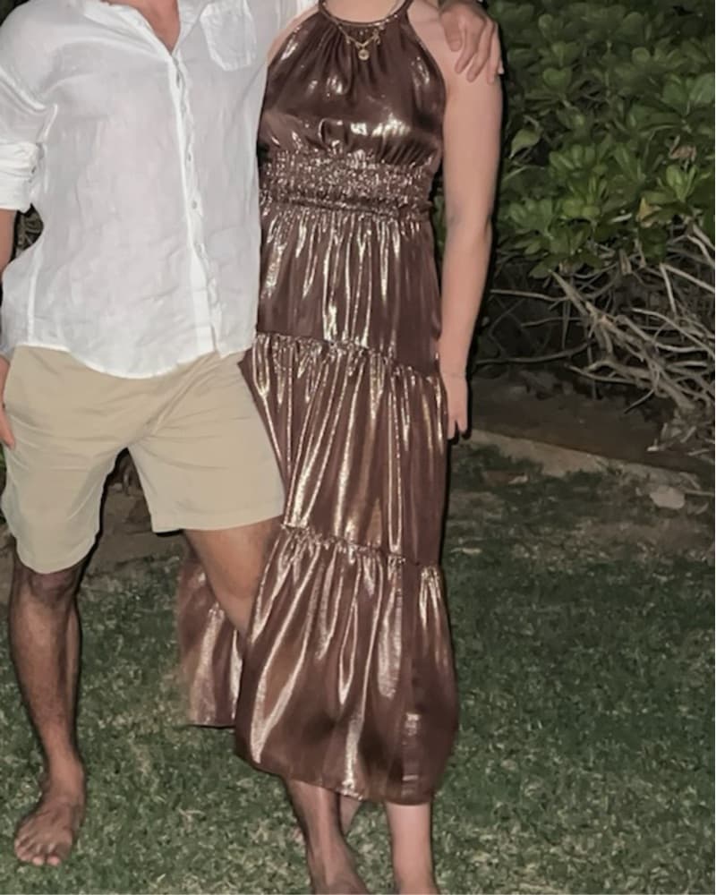 A.L.C Elara Metallic Dress  - Image 5