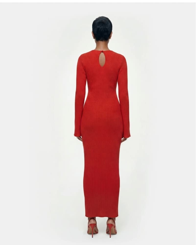 Red Nikita Maxi II Hanifa Dress - Image 4