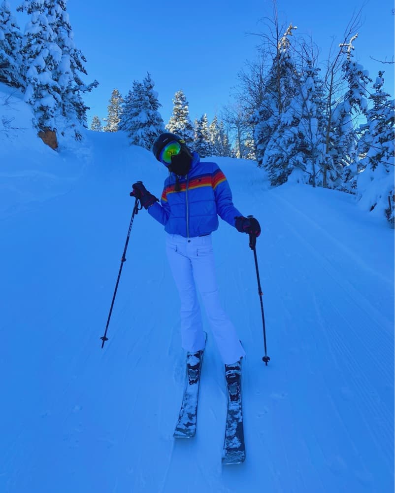 Vibrant Blue Puffer Jacket - Image 1