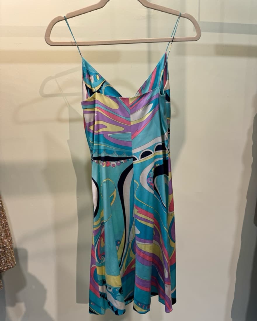 Emilio Pucci Silk Mini Dress - Image 2