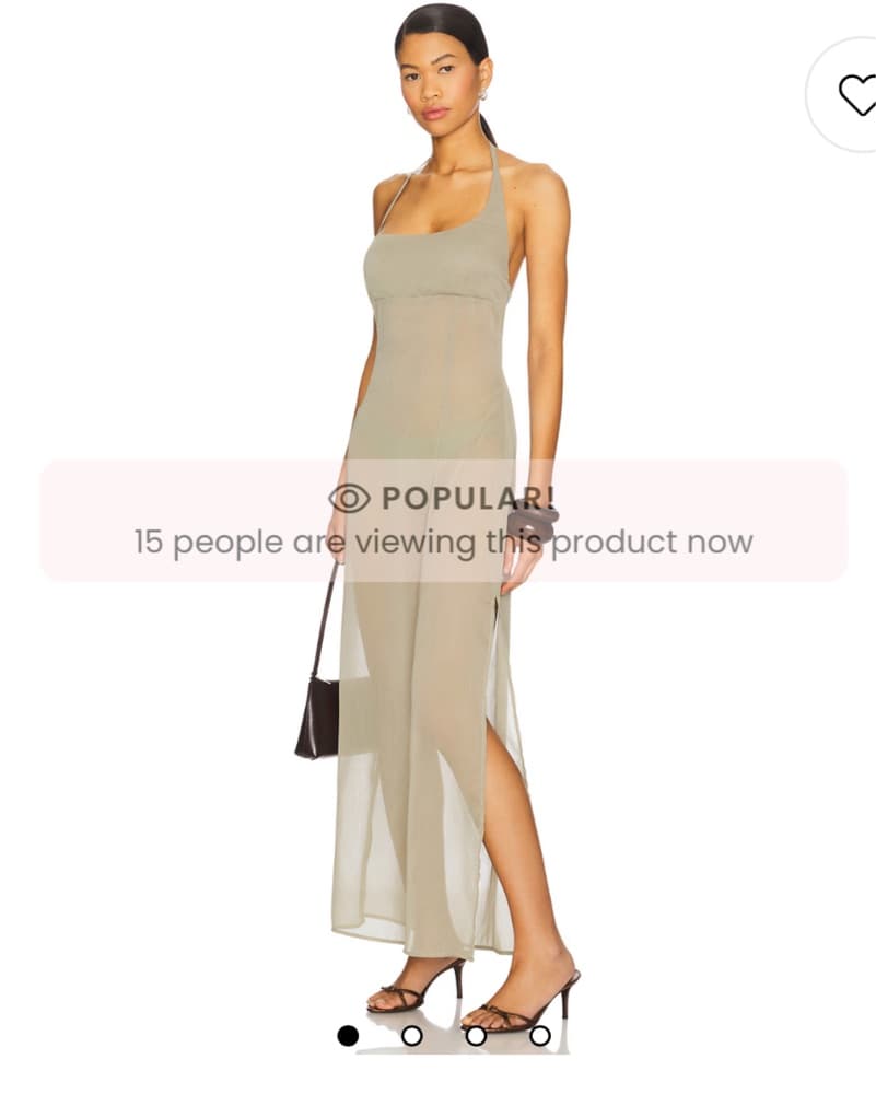 Lioness Sheer Maxi Dress - Image 2