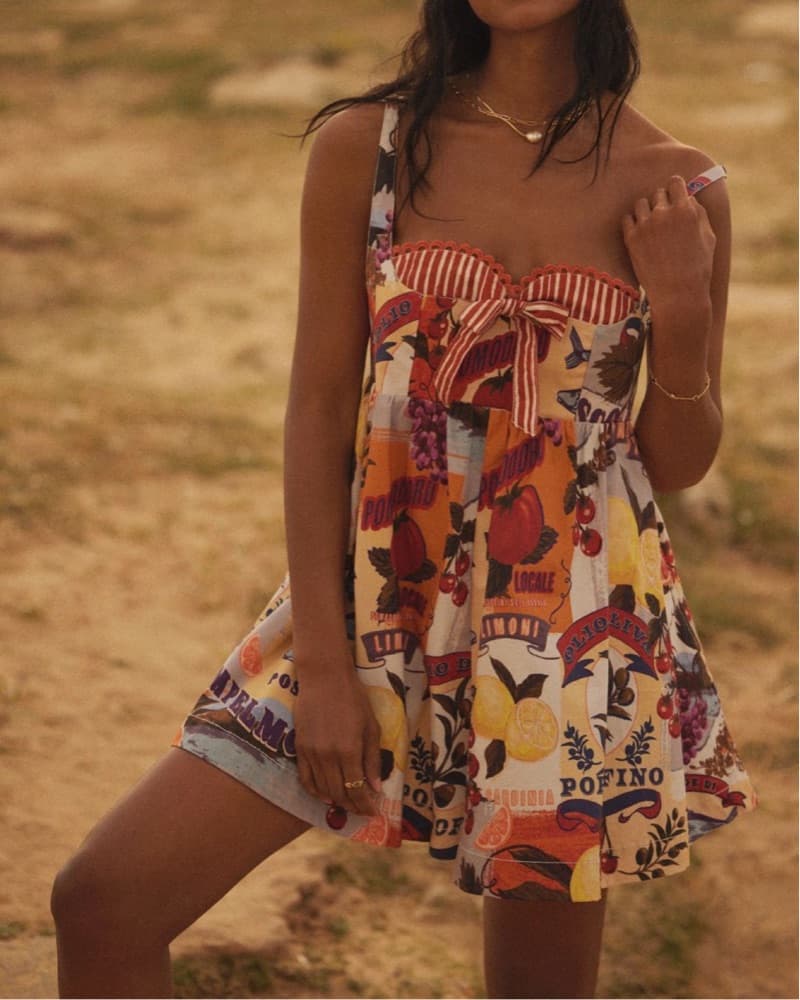 Anthropologie Maeve Layered Romper - Image 1
