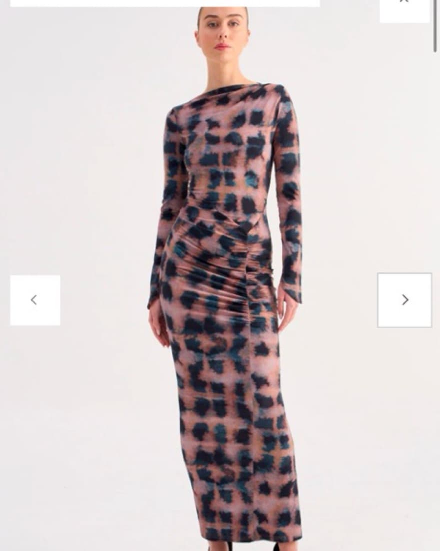 Suboo Tie Dye Tight Dress - Image 1