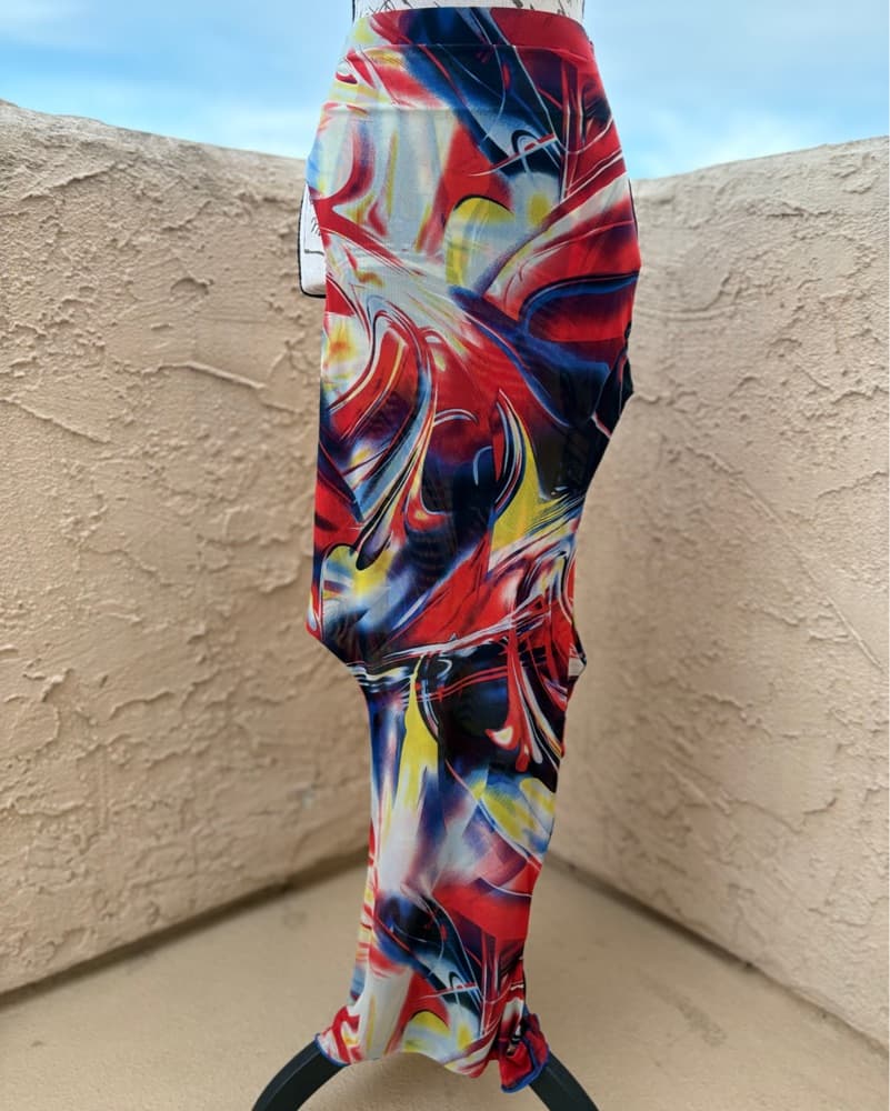 Kim Shui cut out swirl maxi skirt XS - Image 1