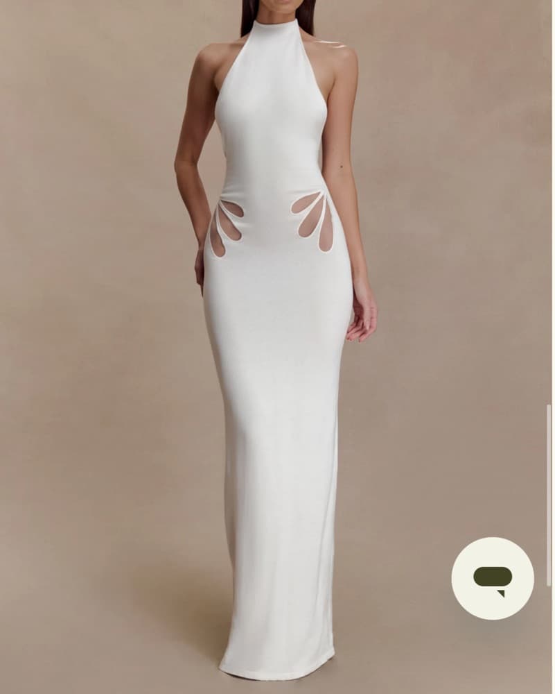 Knit Halter Maxi Dress - Image 5