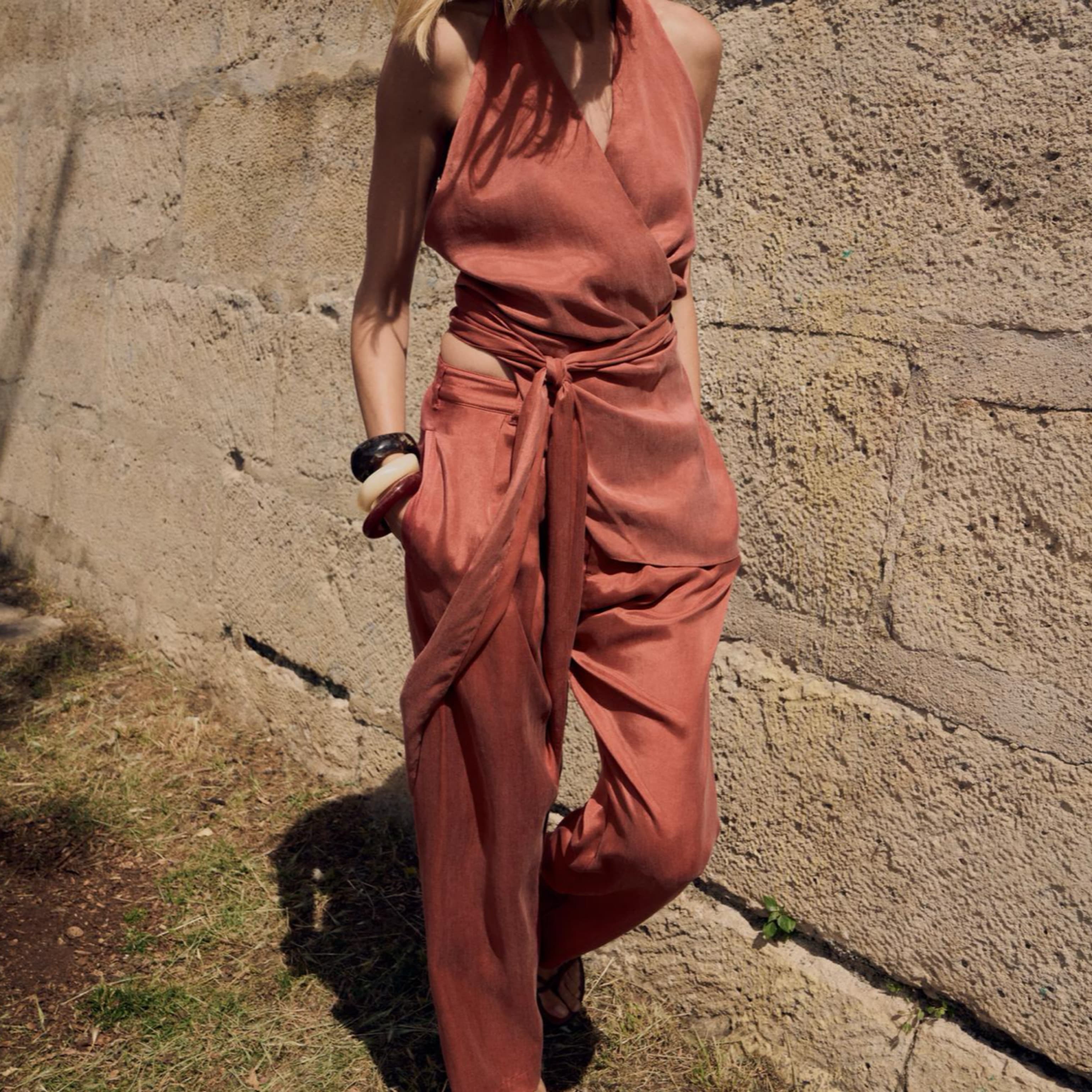 Matching Set - Halter Top & Trouser - Image 1