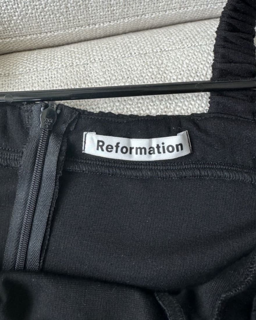 REFORMATION BLACK DRESS - Image 3