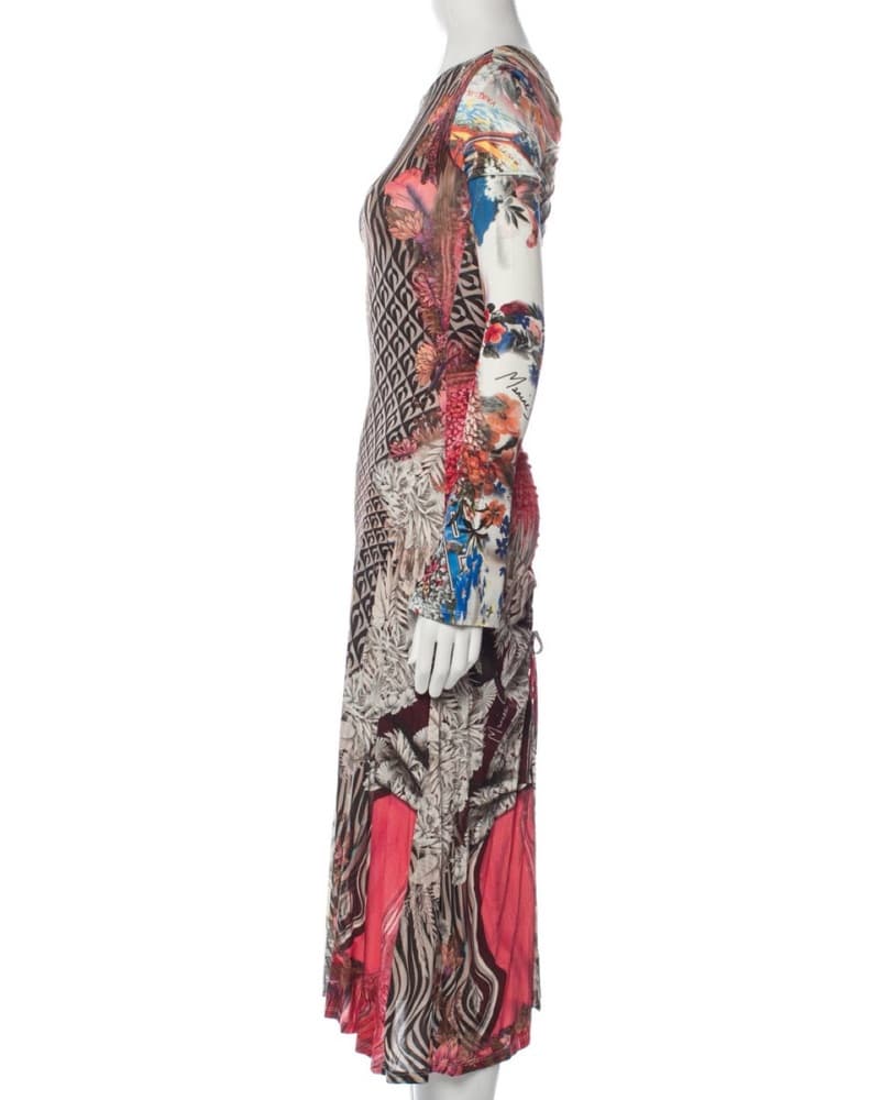 Marine Serre Midi Dress - Image 2
