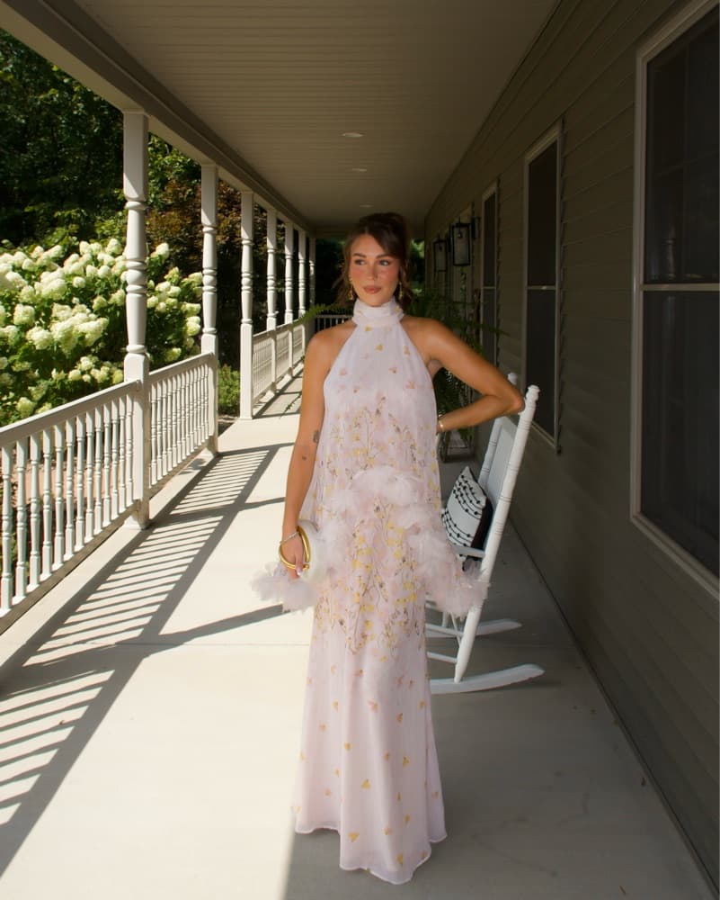 Elliatt Tulsia Cape Dress - Image 1