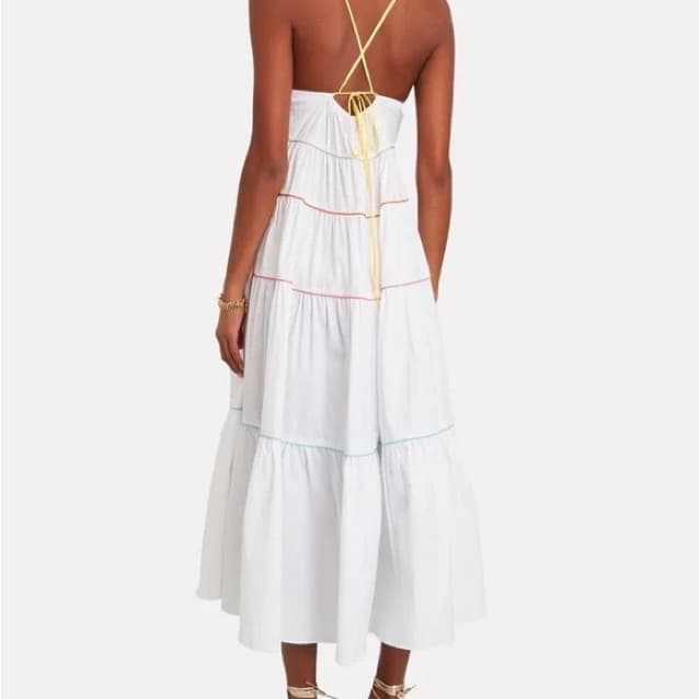 Staud Cleo Midi Dress - Image 2