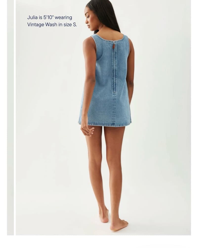 Parke Denim Dress - Image 5