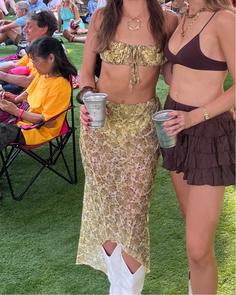 Canila Coelho Top and Skirt Set - Image 1