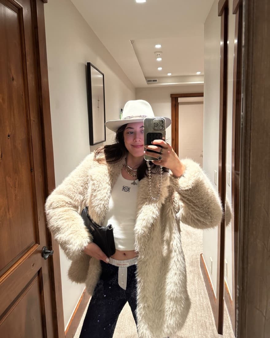 Faux Fur Coat - Image 2