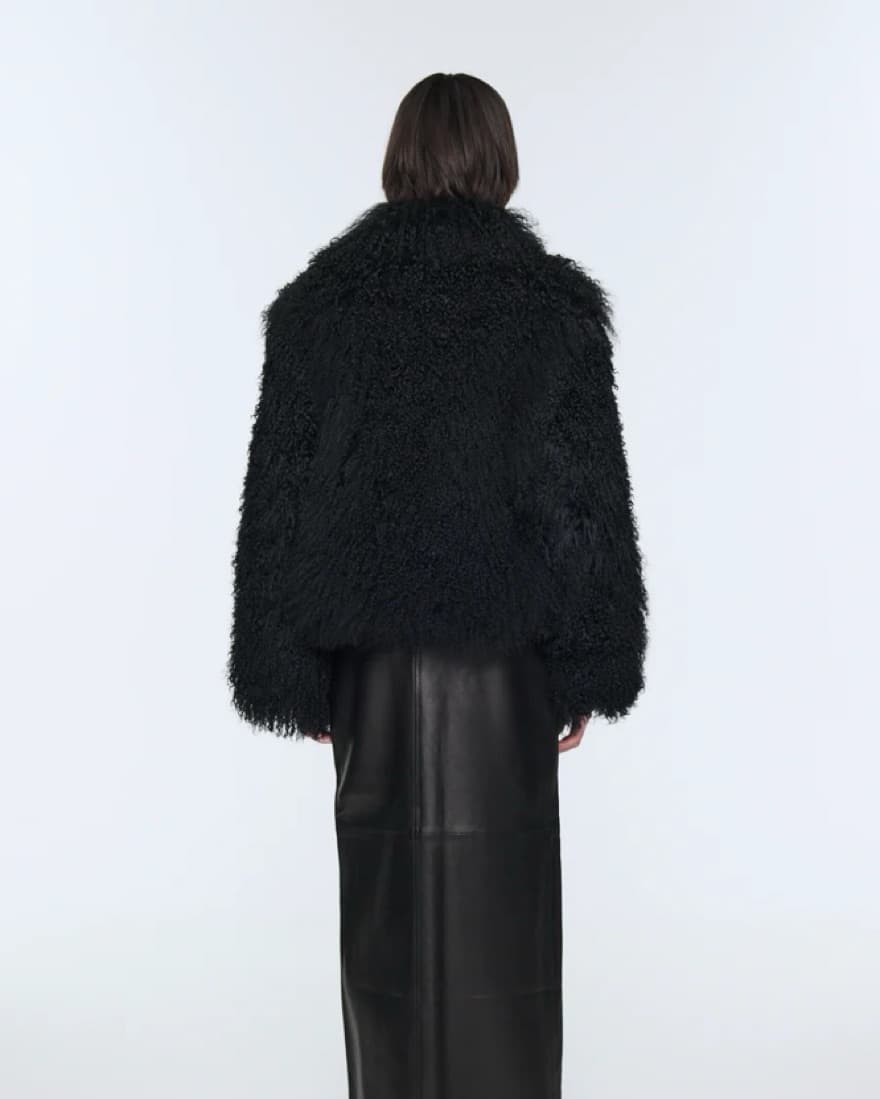 Ducie London Black Sheerling Jacket - Image 4