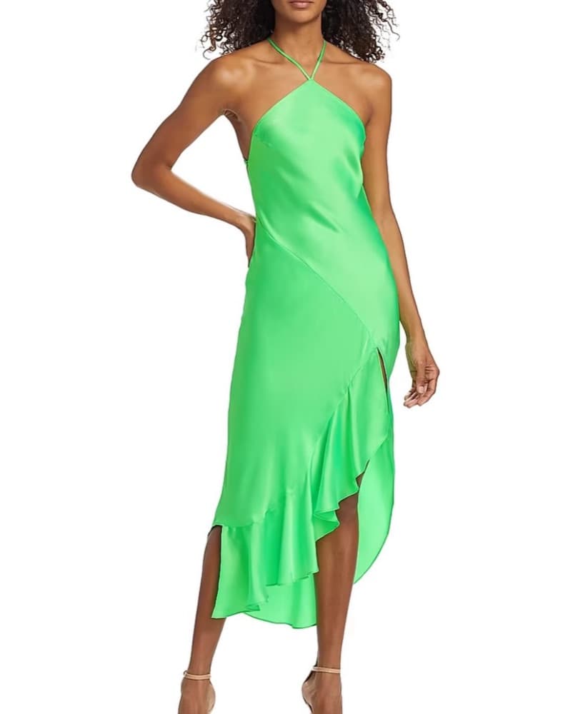 Green Midi Dress - Image 1