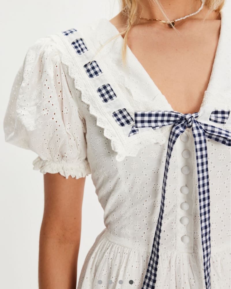 For Love And Lemons Ruby Ribbon Dress - Image 3