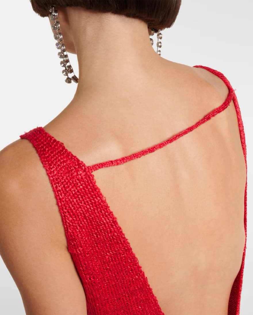 Red Knit Maxi - Image 5