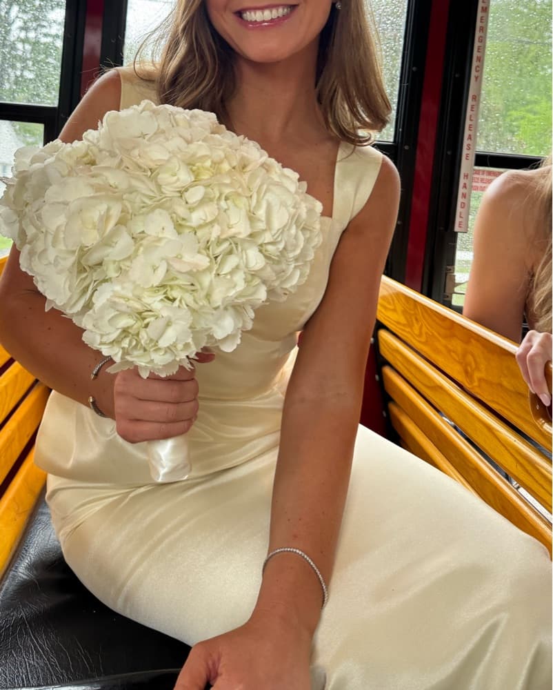 Butter yellow Bridesmaid Dress - Image 1