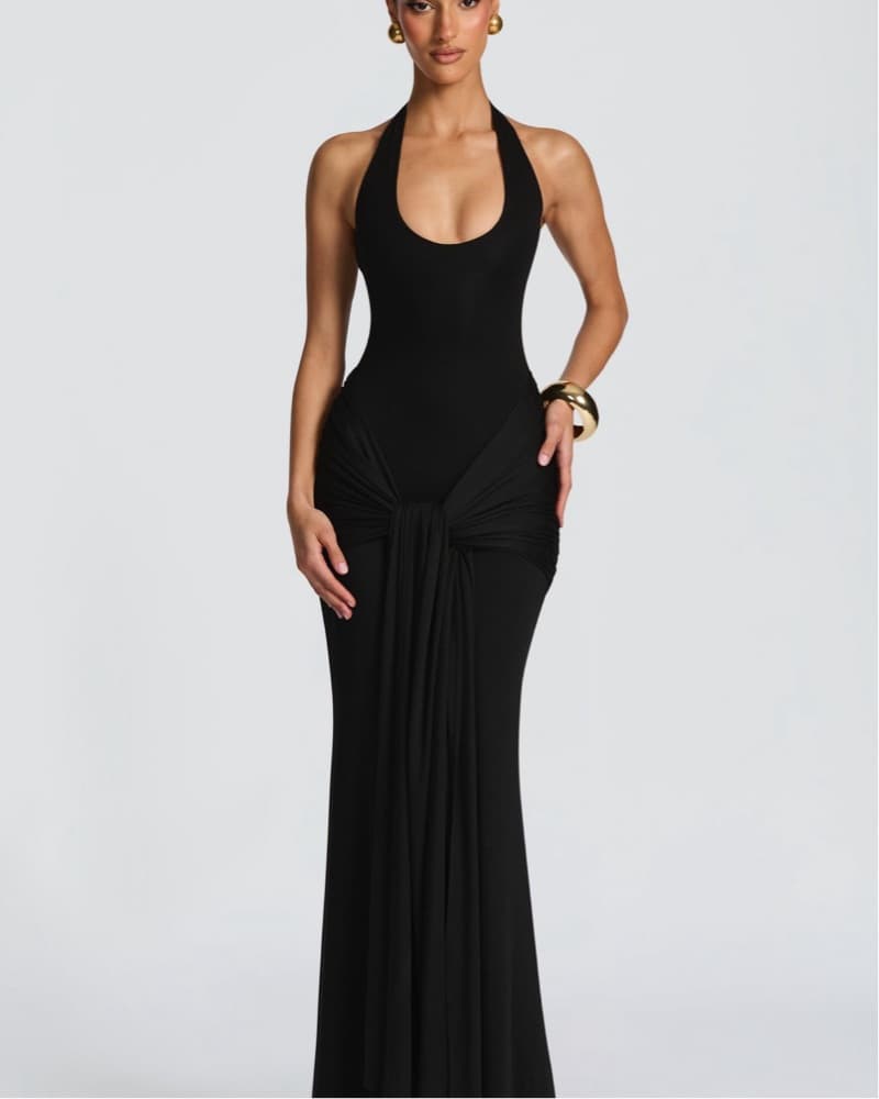 Black Babyboo Veneda Maxi Dress - Image 1