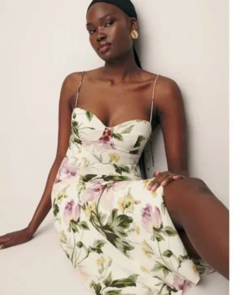 Floral Slip Dress - Image 1