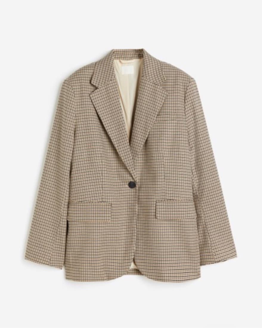 Houndstooth Blazer And Mini Skirt  - Image 3