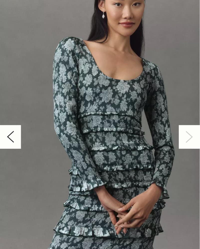 V. Chapman Lanie Long-Sleeve Dress - Image 2