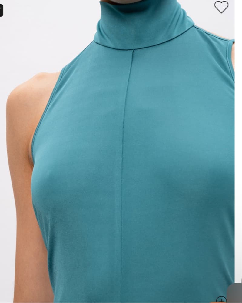 Blue Halterneck Dress Twinset - Image 4