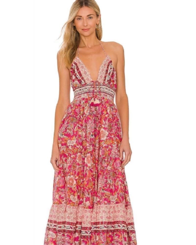 FREE PEOPLE Real Love Floral Maxi Dress  - Image 1