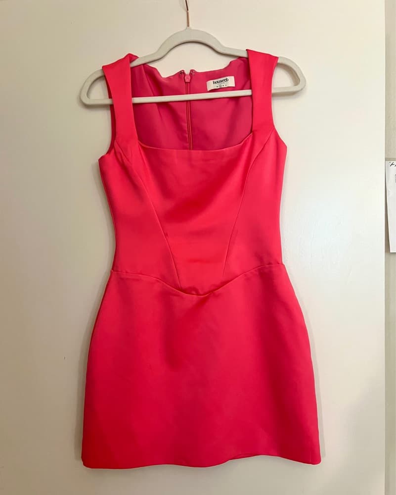 House Of CB Pink Corset Mini Dress - Image 3