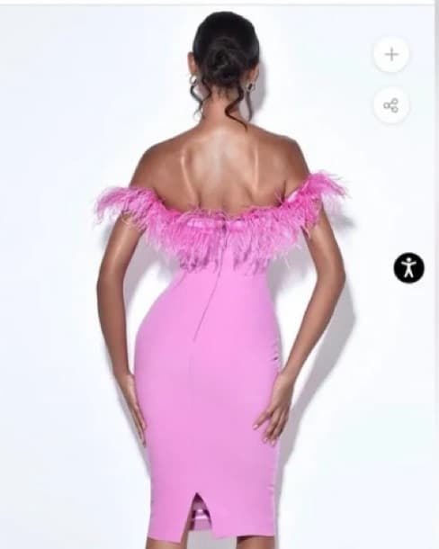 Corset Off Shoulder Dress - Image 2