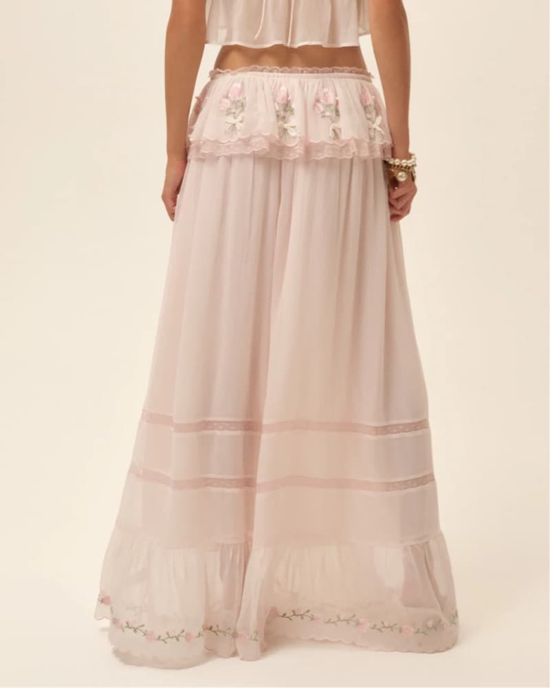 Rae Rose Maxi Skirt - Image 2