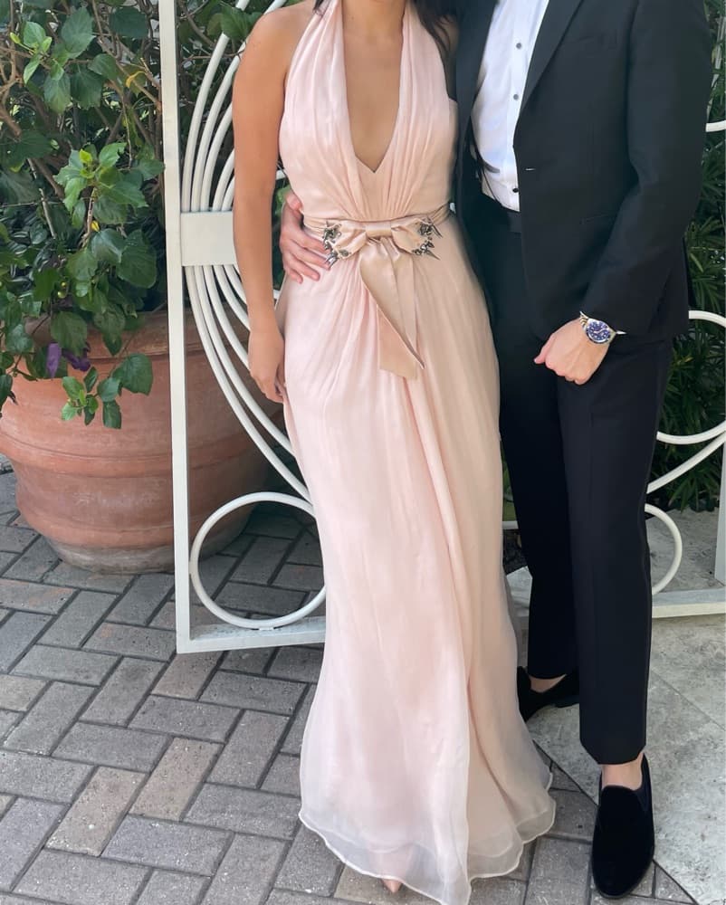 Zac Posen Blush Pink Dress - Image 1