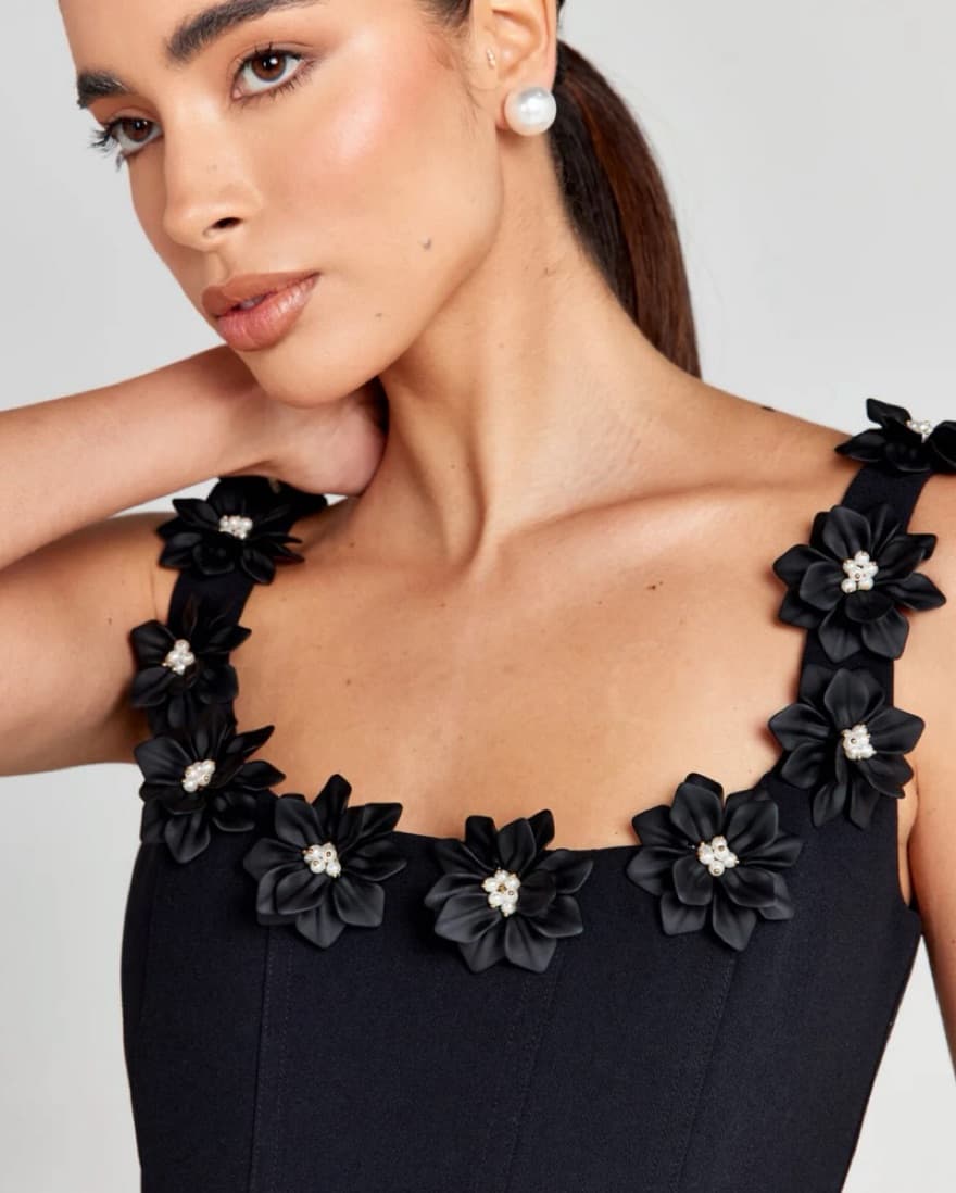 Cindy Black Dress  - Image 3