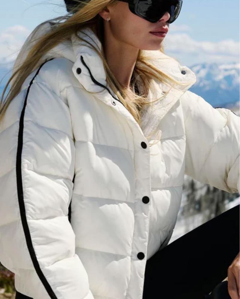 Alo Yoga Aspen Cropped Puffer Jacket - Image 3
