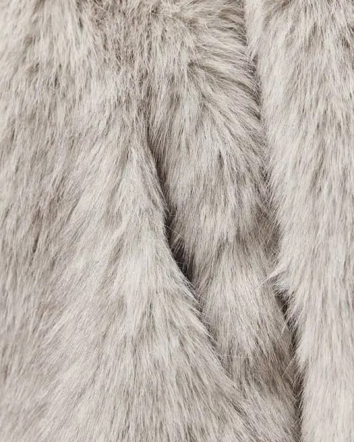 Zara Faux Fur Coat - Image 4