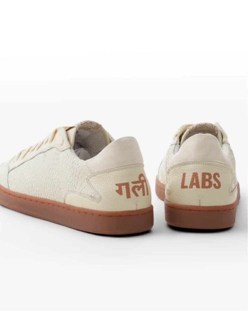 DVAITA Calico White Shoes - Image 3