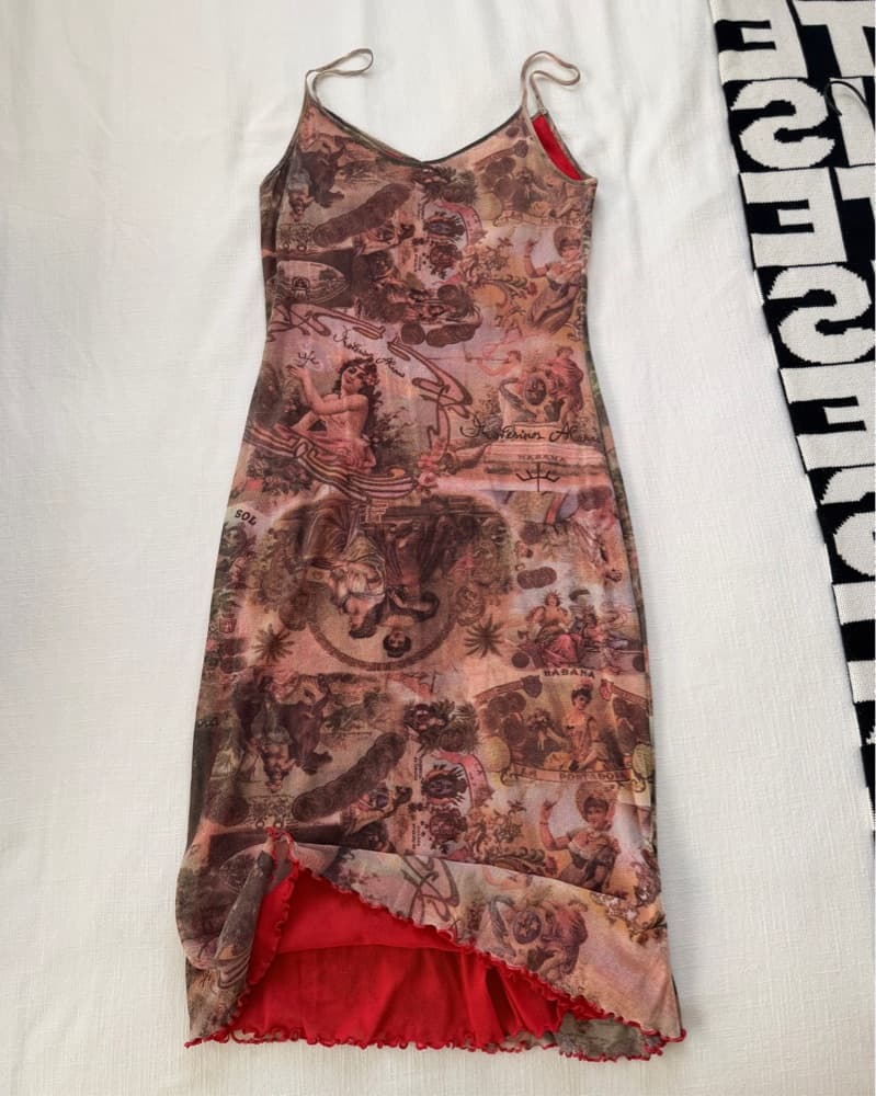 Jean Paul Gautier Style Mesh Midi Dress - Image 4