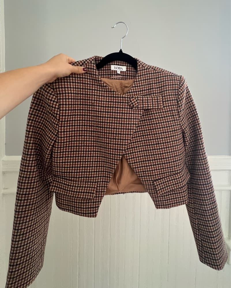 Loba Cropped Blazer - Image 3