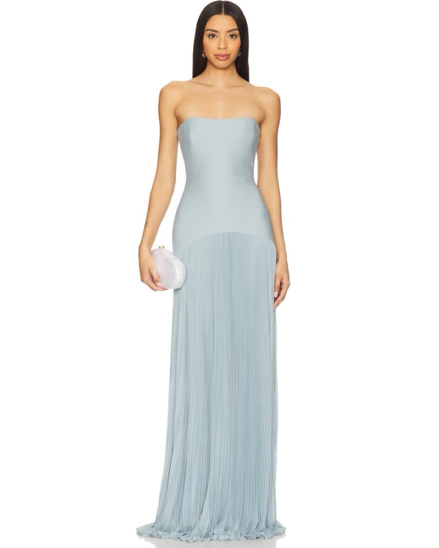 Alexis Sunniva Dress Blue Small | Blue Wedding Guest Dress, Blue Bridesmaid Dress, Blue Formal Dress - Image 3