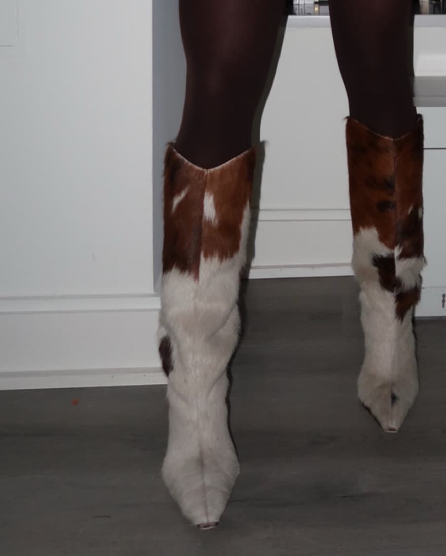 Schutz Calf Hair boots  - Image 2