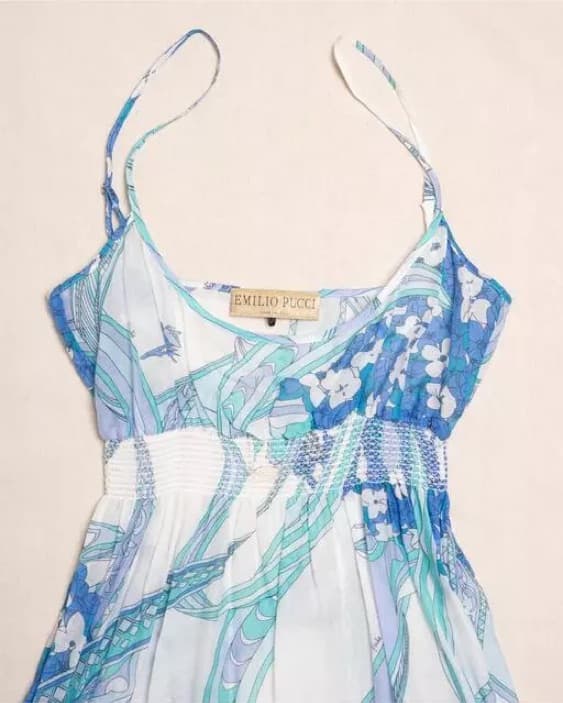 Emilio Pucci Floral Print Dress - Image 2