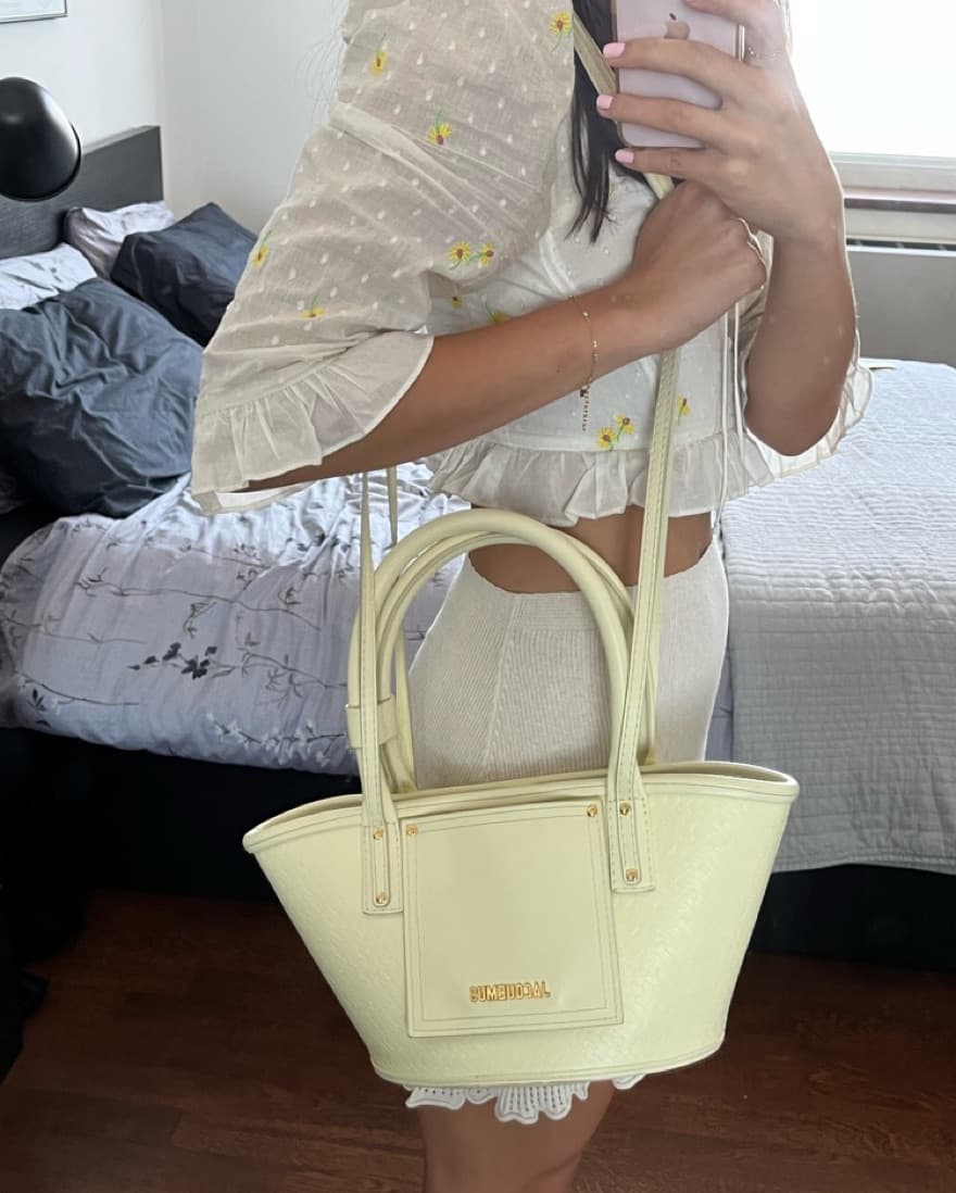 Yellow Jacquemus Bag - Image 3