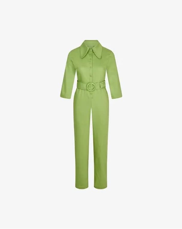 House Of Sunny Green Jumpsuit - Image 2