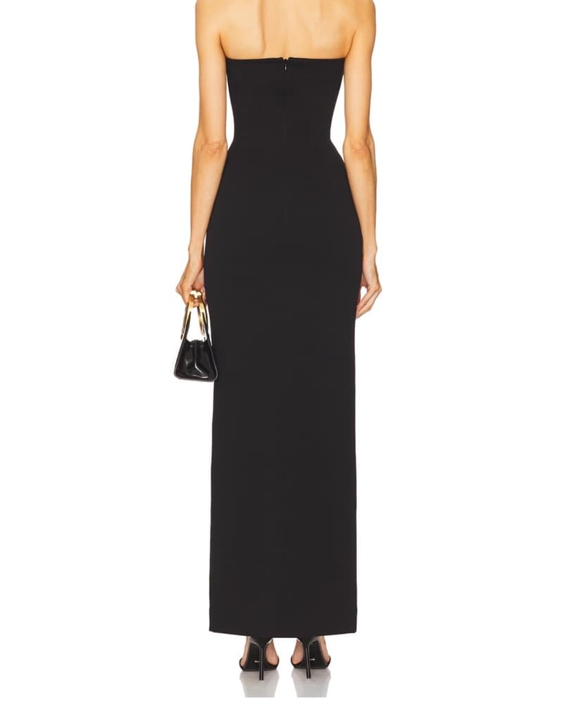 Solace London Black Maxi Dress  - Image 2
